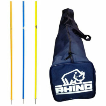 RHINO TRAINING POLES SET OF 10 WITH BAG