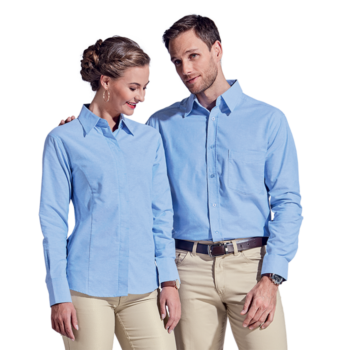 Oxford Blouse Long Sleeve Ladies