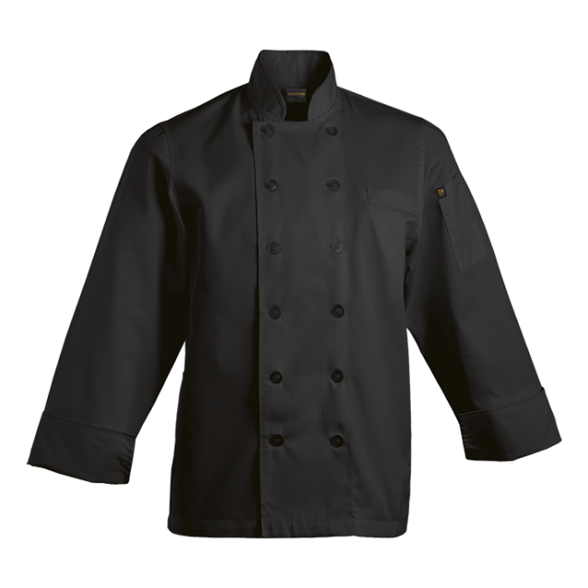 Savona Long Sleeve Chef Jacket Mens - Image 2