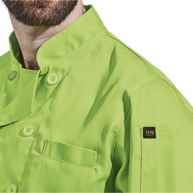 Savona Long Sleeve Chef Jacket Mens - Image 3